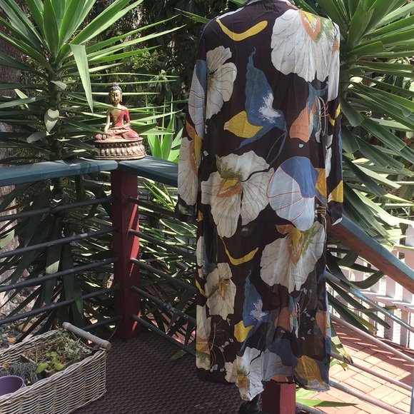 New! Floral K I M O N O - Picture 6 of 8